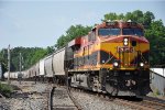 Grain train heads south